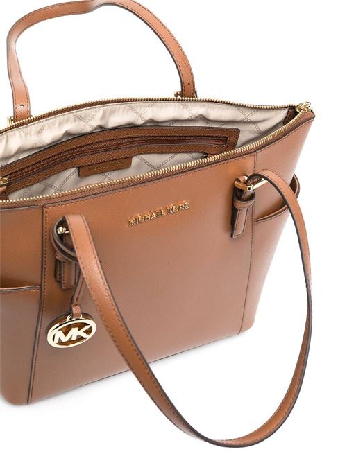 Borsa tote Marilyn media in pelle Saffiano. Michael Kors | 30F2GTTT8L230LUGGAGE